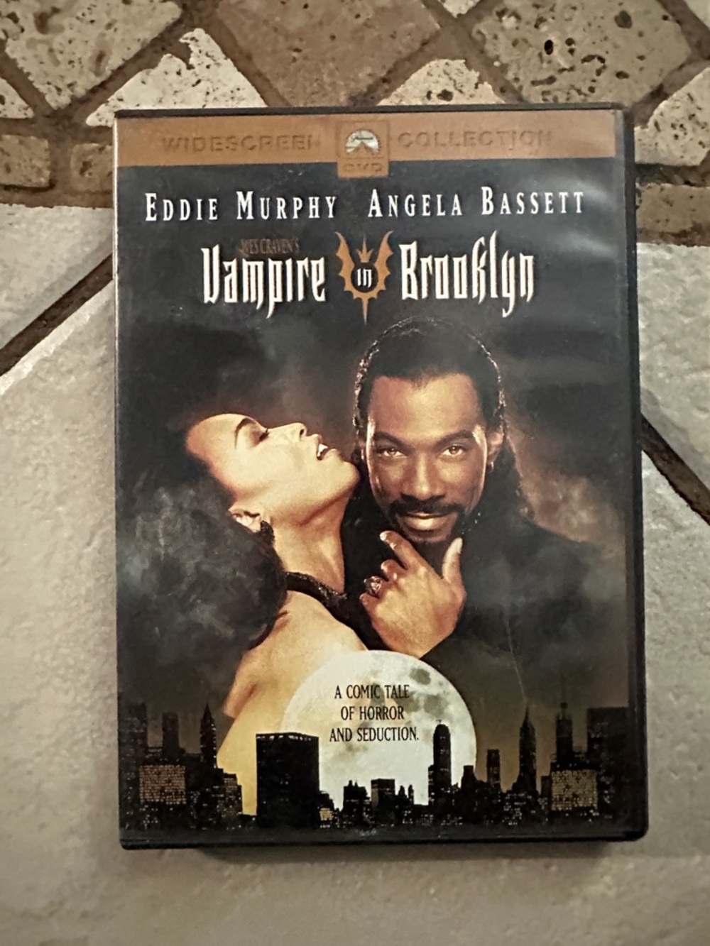 Vampire in Brooklyn DVD - Black & Gold Cover